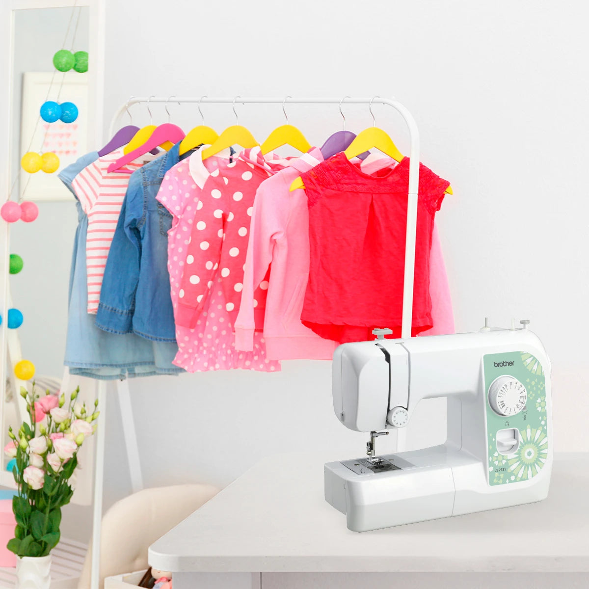 Máquina de coser mecánica JS2135