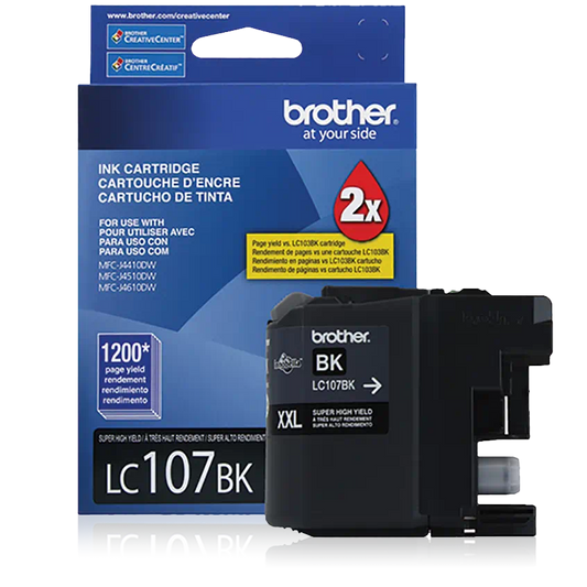 Cartucho LC-107 BK