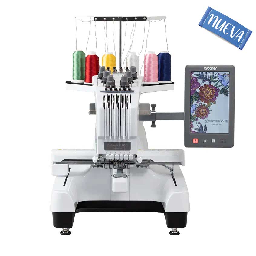 Bordadora semi-industrial de 6 agujas PR680W
