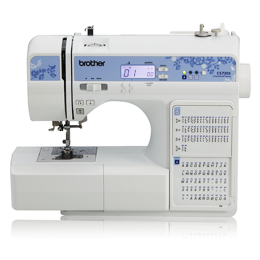 Máquina de coser digitalizada CS7205