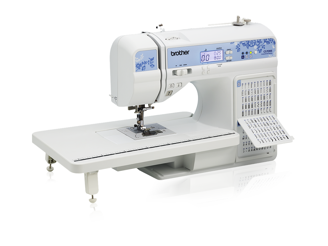 Máquina de coser digitalizada CS7205