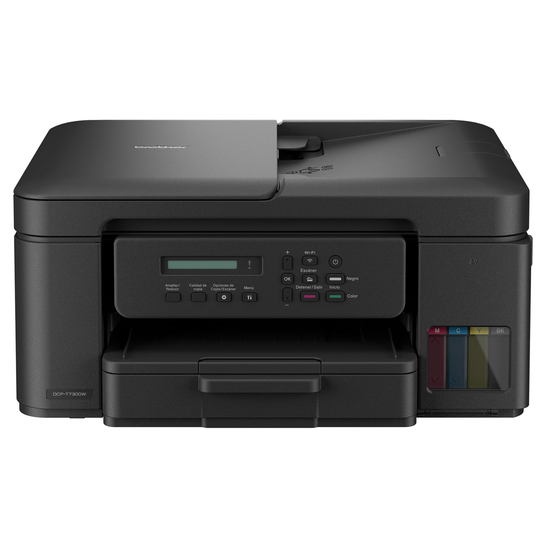 Impresora 3 en 1 de inyección de tinta a color DCP-T730DW de la serie InkBenefit Tank de Brother con conectividad inalámbrica e impresión dúplex
