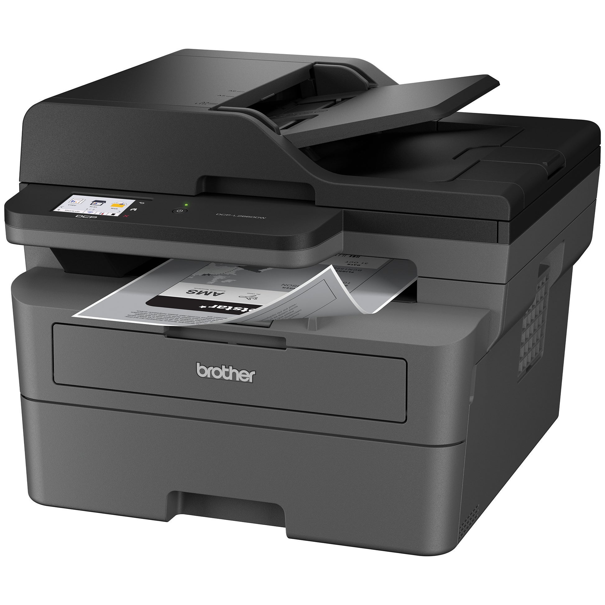 Multifuncional láser blanco y negro con impresión dúplex y móvil