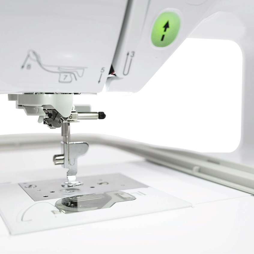 Máquina bordadora semi profesional