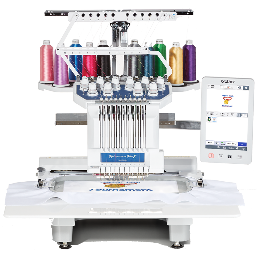 Bordadora semi industrial de 10 agujas