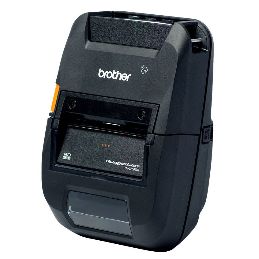 Impresora portátil, térmica directa de 3" con Wi-Fi, tecnología inalámbrica Bluetooth y batería.