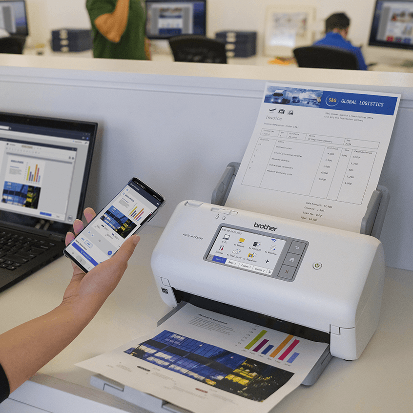 Velocidades rápidas de escaneado y fácil integración para
las demandas digitales del trabajo de hoy