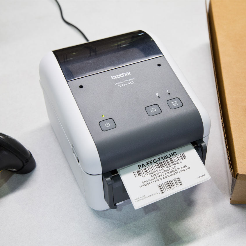 Impresora de escritorio térmica directa de 4 pulgadas con USB