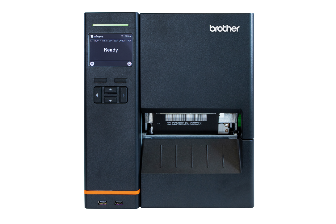 Impresora Industrial de etiquetas de código de barras ultrarrápida y de gran volumen con pantalla LCD